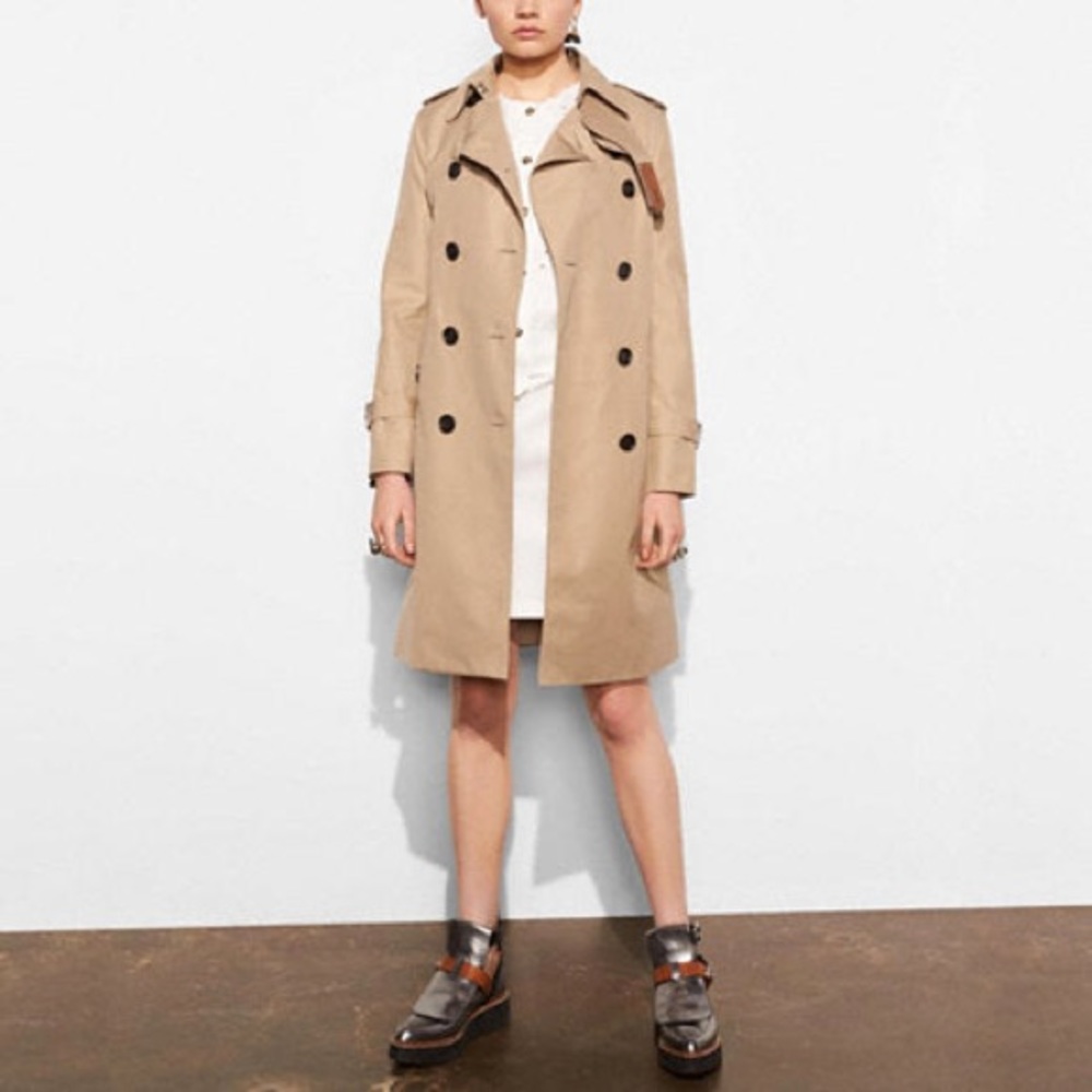 Coach Modern Icon Trench Coat (brand new) - Picture 2 of 7